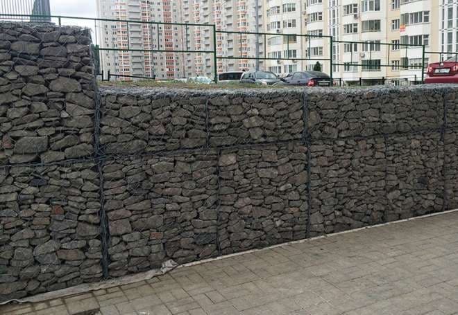 фото подпорная стена в Солнцево-парк